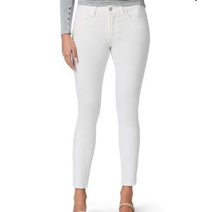 Joes White Skinny Ankle Jeans waist 30